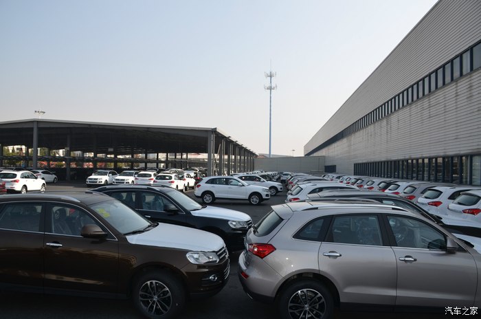 夜枭千里迢迢赶往永康观摩众泰t600生产线