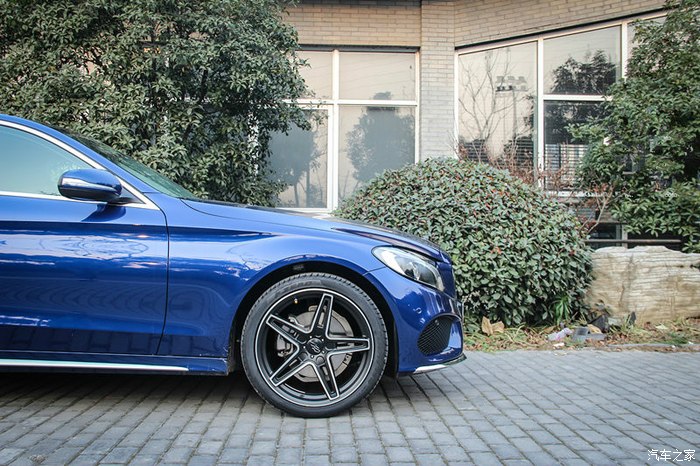 奔驰c200改cec海星款轮毂作业