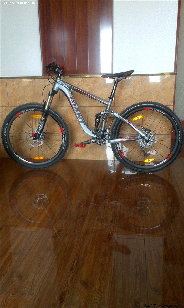 网购二手捷安特trancex2软尾