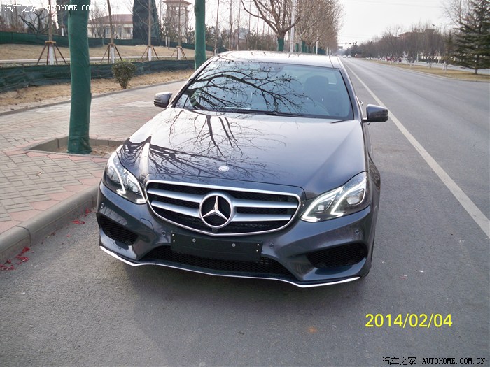 黑铜灰e260运动豪华提车作业给大家拜年