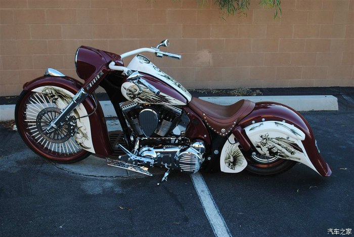 【图】2015开年重磅力作——印第安超级bagger改装赏析_哈雷摩托车