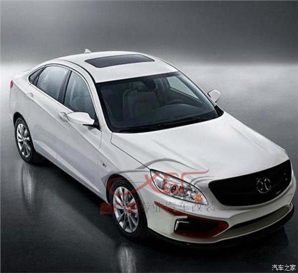 绅宝d50改装大包围终于出来了