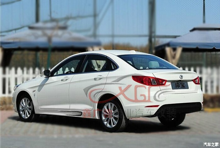 绅宝d50改装大包围终于出来了