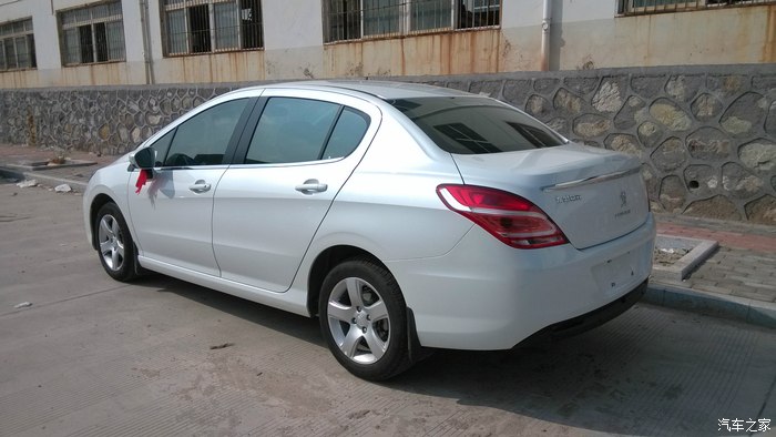 【图】白色308自动优尚型补交作业_标致308论坛_汽车之家论坛