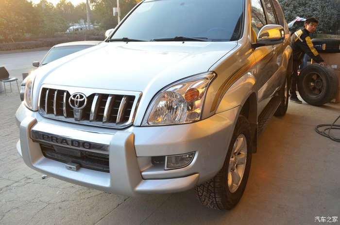 巅峰车况的普拉多lc1202700提车作业