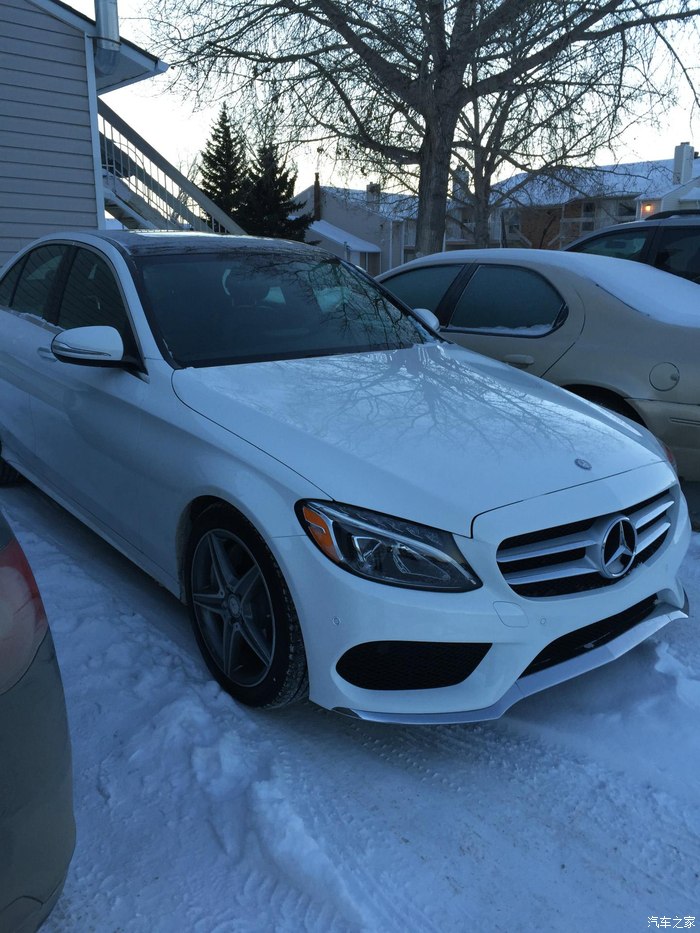 【图】加拿大入手2015款外白内黑c400 4matic_奔驰c级论坛_汽车之家