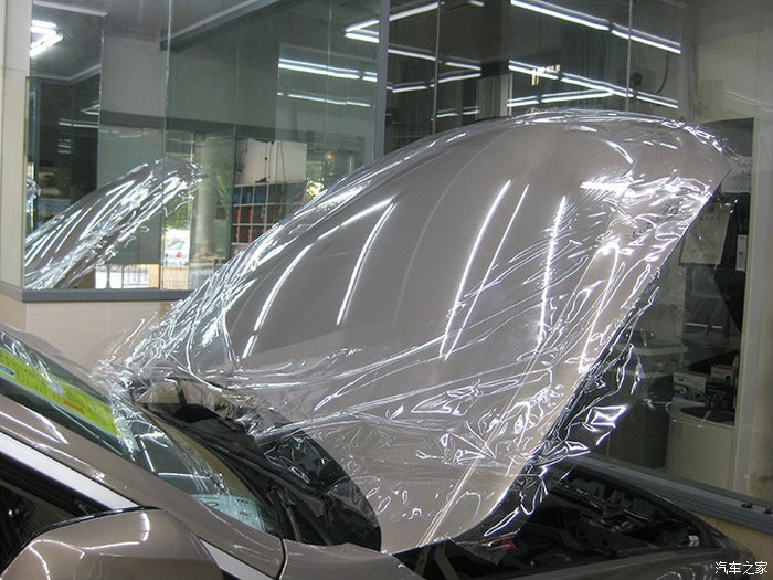 《新车施工透明膜效果》宝马328i全车贴隐形车衣!