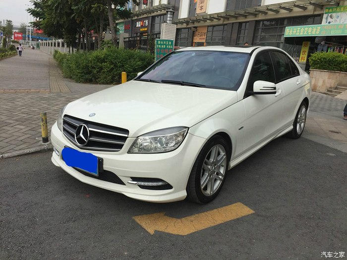 10款奔驰c180大改装,排气,运动包围,轮毂