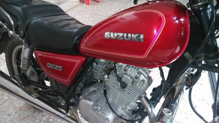 我的第一辆摩托车1995年原装进口铃木gn125