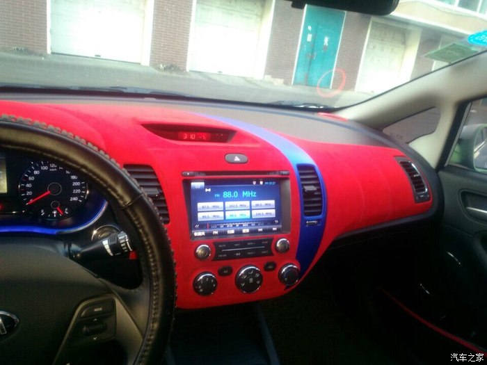 【图】报告版主 k3 内饰改色完毕 ,请指示_起亚k3/k3s论坛_汽车之家