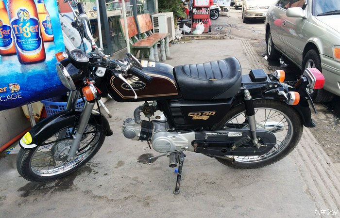 年代未知的honda cd90欣赏!