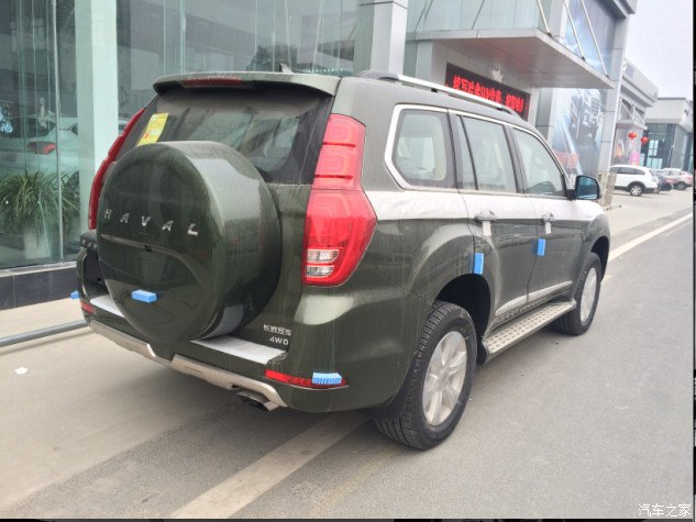 【图】十堰看车记 偶遇丛林绿_哈弗h9论坛_汽车之家论坛