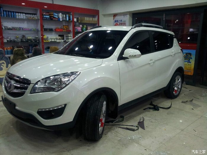 长安cs35新车改装