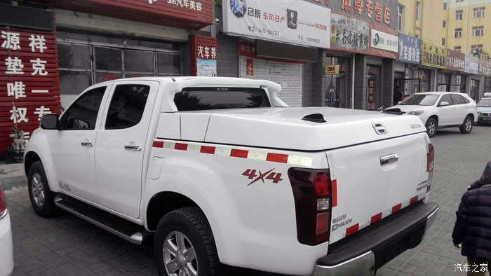 江西五十铃皮卡 霸气改装 后箱加盖