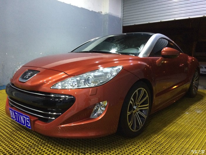 【图】sexy_rcz 外观改装之--大嘴中网_标致rcz论坛_汽车之家论坛