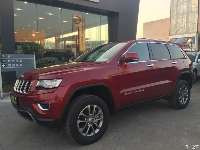 【图】红色的大切真的很难拿到啊!_大切诺基论坛_汽车之家论坛