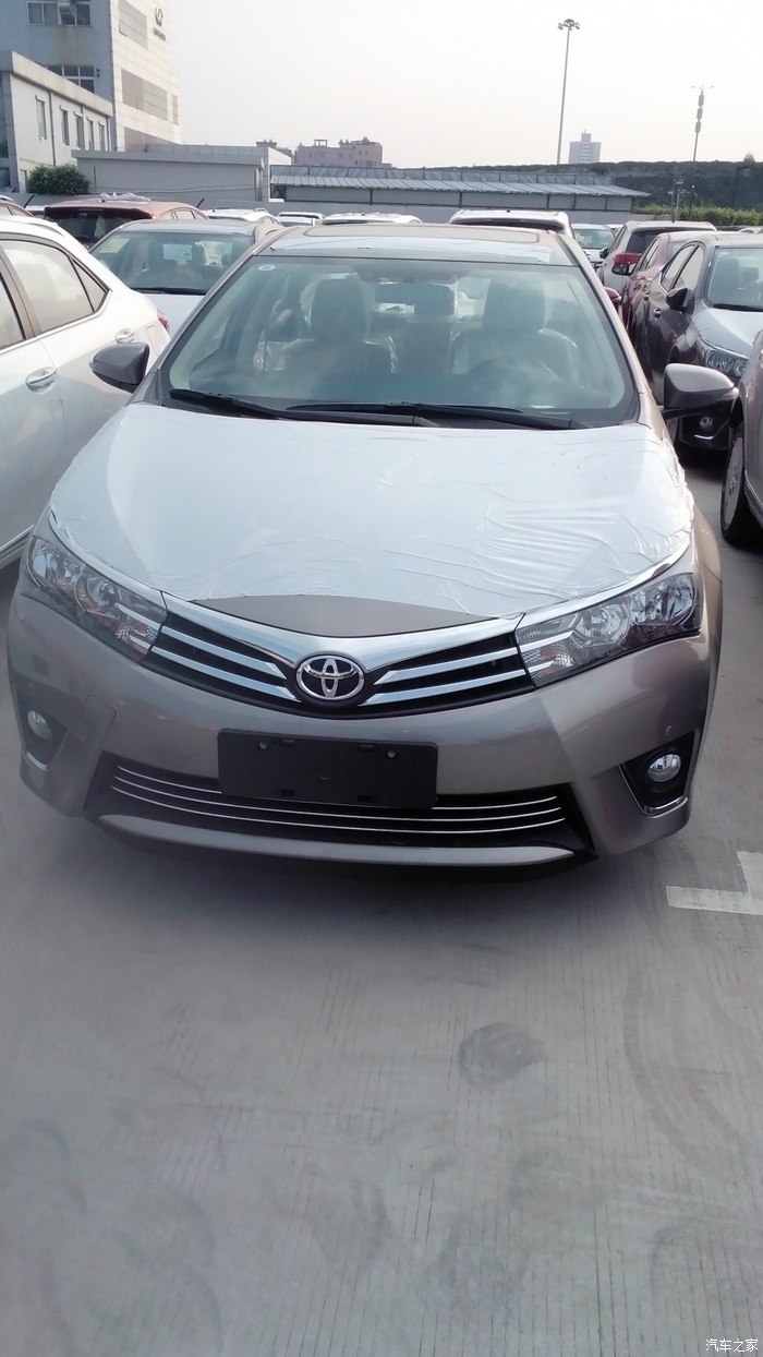 铂青铜新卡罗拉cvtgli16提车作业分享