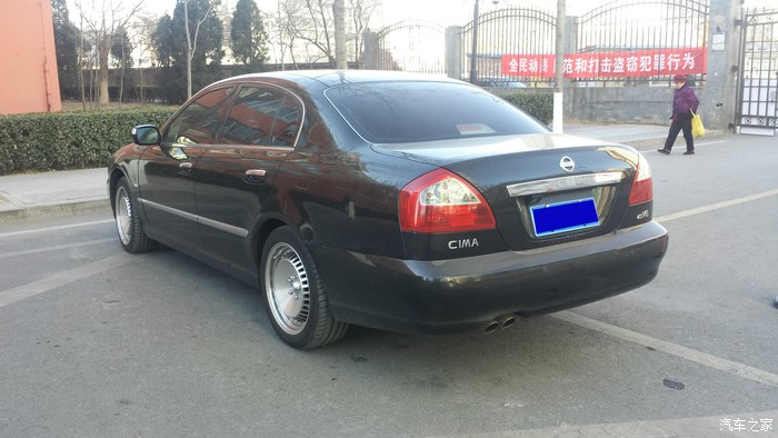日产顶级"大天籁",昔日王者 西玛 cima v8 4.