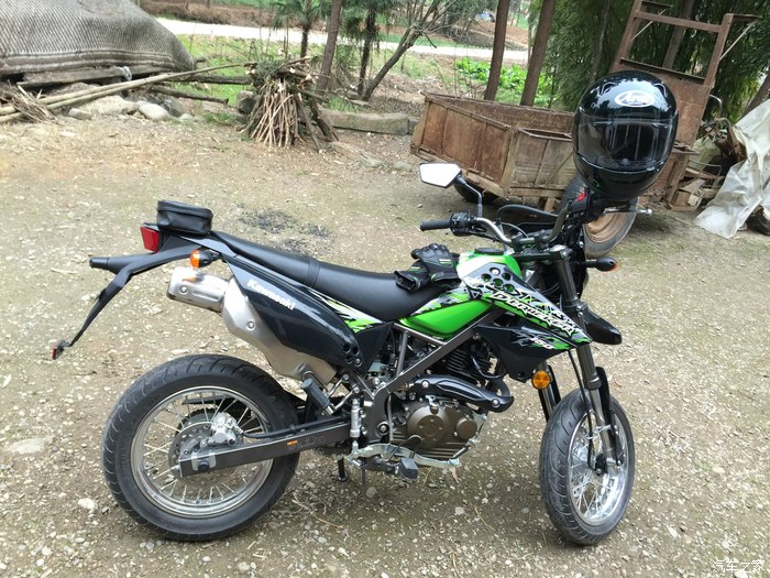 【图】入手川崎klx150d滑胎_川崎摩托车论坛_汽车之家论坛