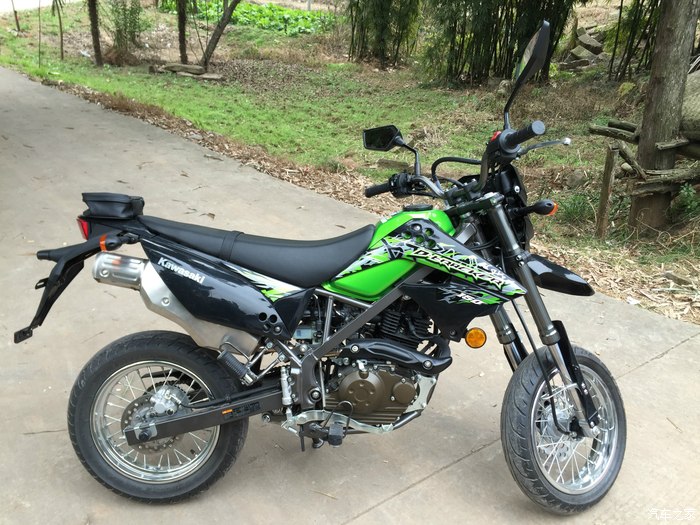 入手川崎klx150d滑胎