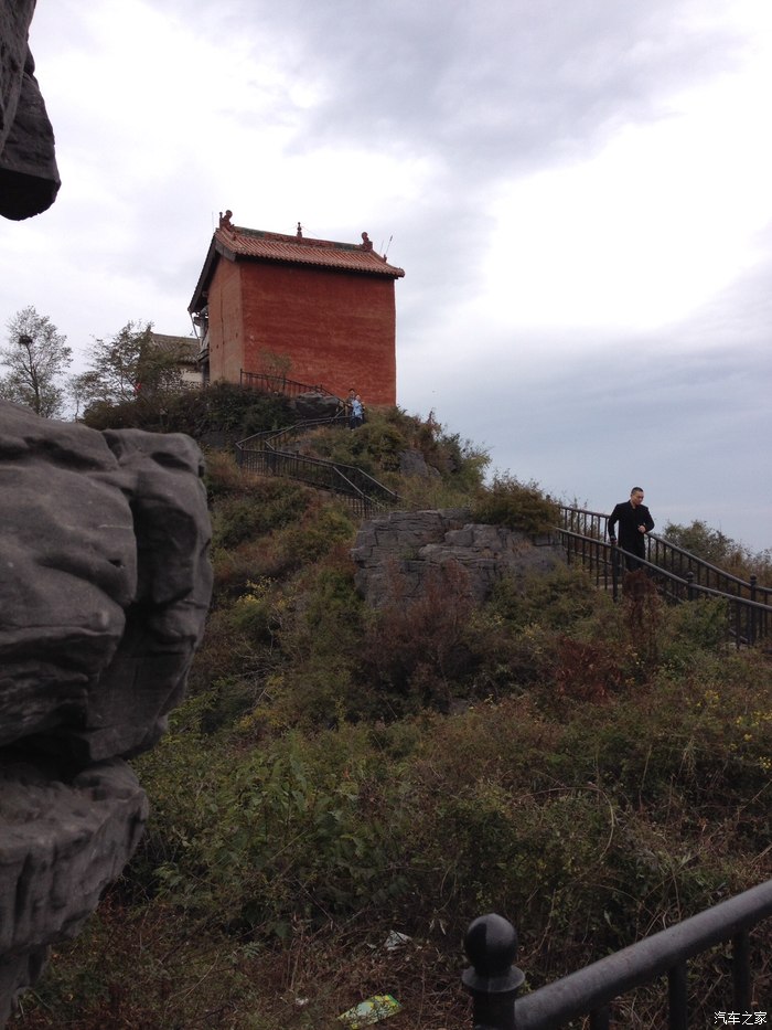 驾白客游济源市玉阳山