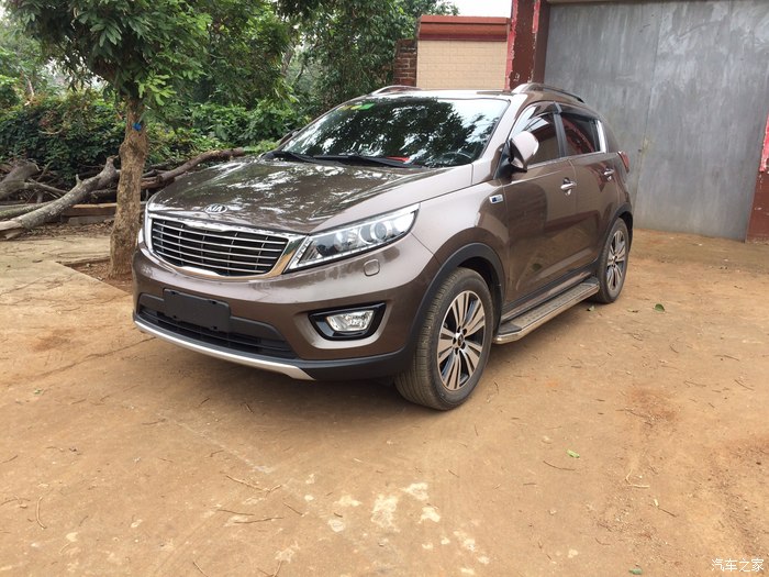 【图】想买沙滩金的进来看看,实车_智跑论坛_汽车之家论坛