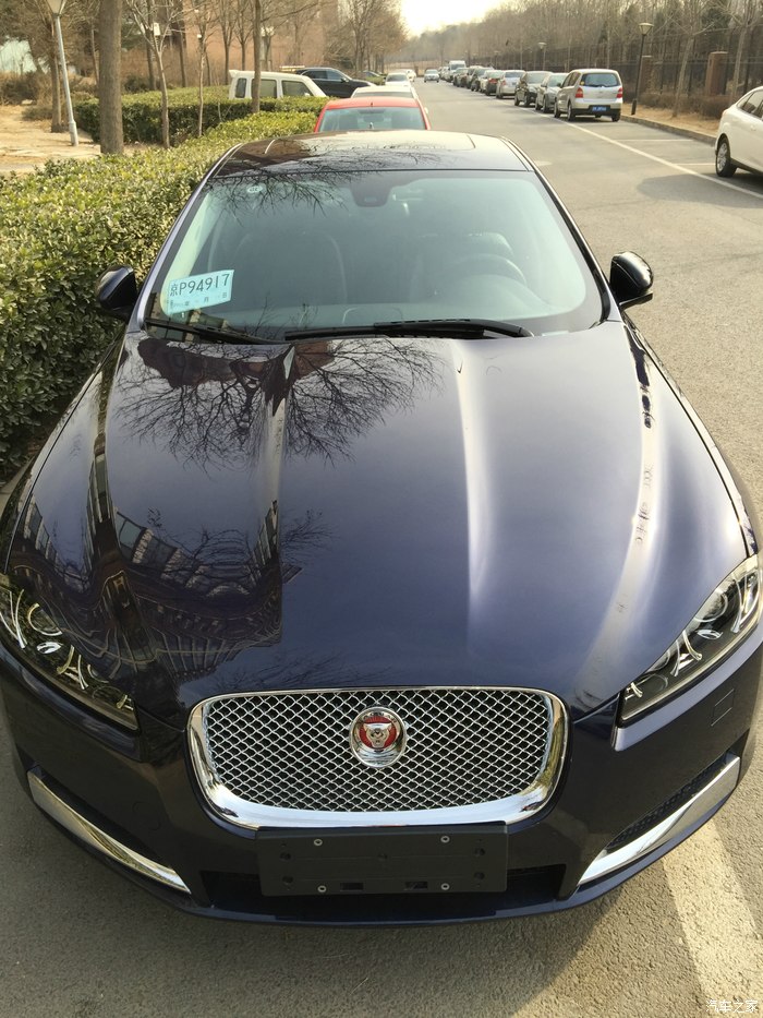 【图】宝石蓝提车_捷豹xf/xfl论坛_汽车之家论坛