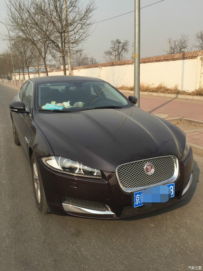 捷豹xf风华版鱼子酱色提车记