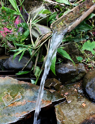 p5:山间的泉水清又甜&nbsp;&nbsp; (2014.9摄于江西修水县杨家坪)