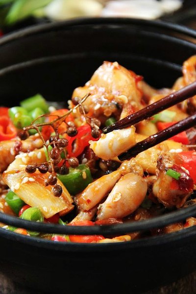 每天推荐三道家常菜之干锅牛蛙转载