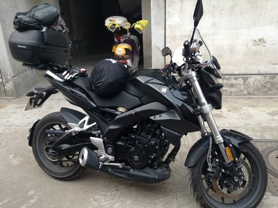 过新年,8000公里隆鑫650交作业.