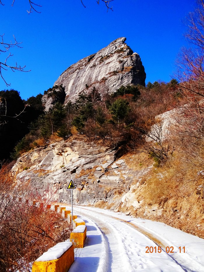 【图】进沣峪口 越秦岭顶 观分水岭 赏王锁岩 瞻望日石 --沣峪景区