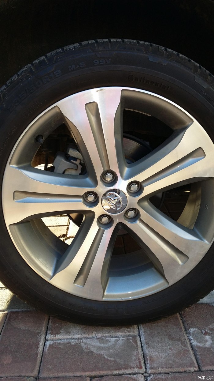 出汉兰达19寸轮毂