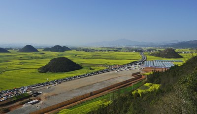 春節離開空城昆明,去