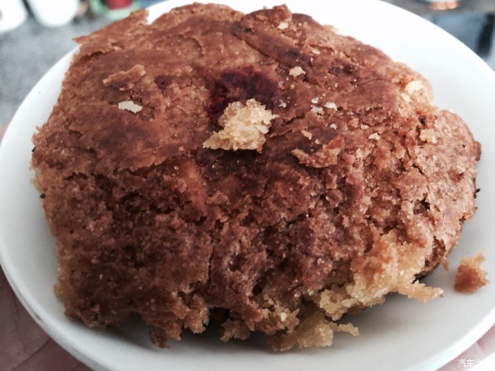 拙人爱疯大年初四品蔚县小吃饸饹粉坨豆腐干