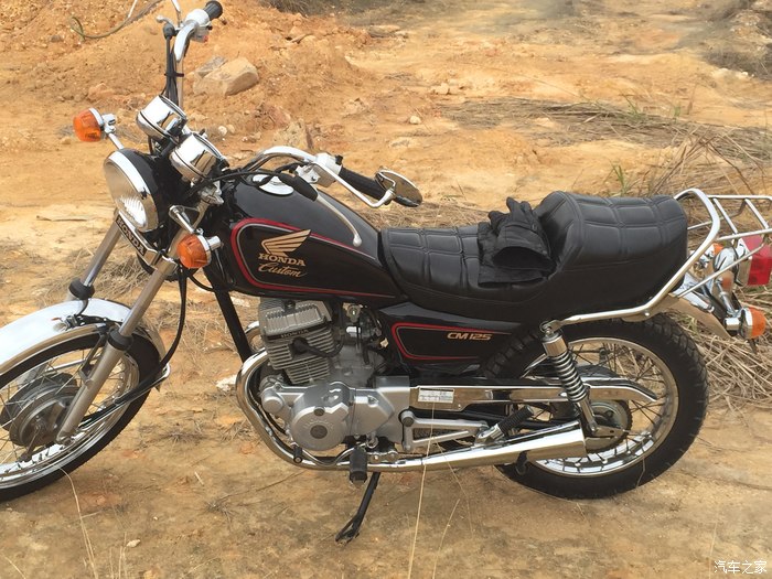 鼓刹版本田cm125黑色