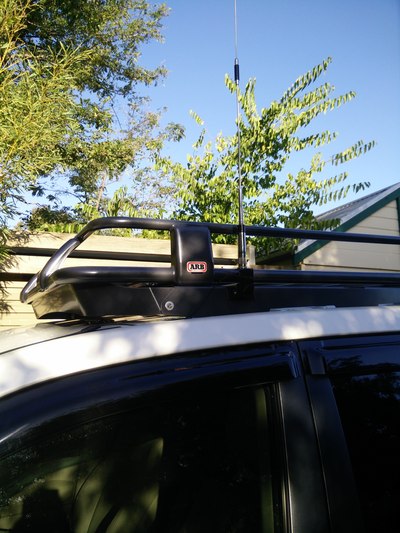 arb顶部行李架安装完成