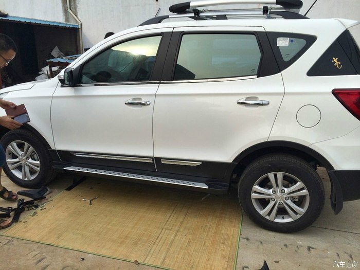 【图】【改装】幻速s3踏板装车图_北汽幻速s3论坛_汽车之家论坛