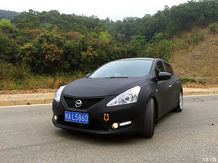 新骐达全车手撕喷膜改色