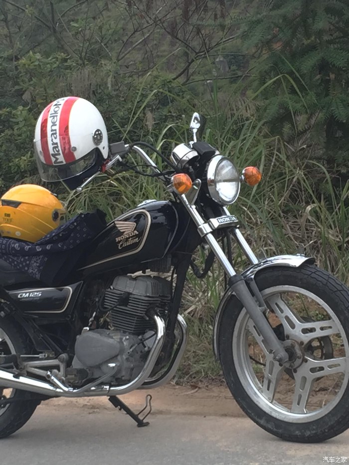 鼓刹版本田cm125黑色