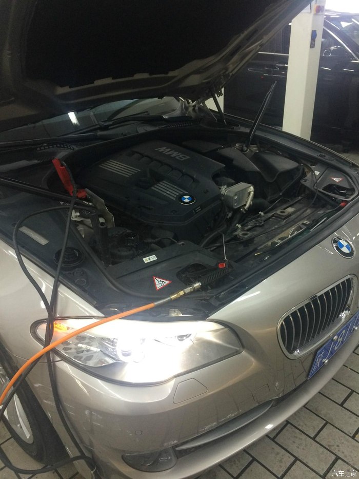 【图】昨天把问题水箱给换了~~~2个小时_宝马5系论坛_汽车之家论坛