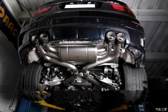 宝马x6m排气改装,上身天蝎排气赏析.