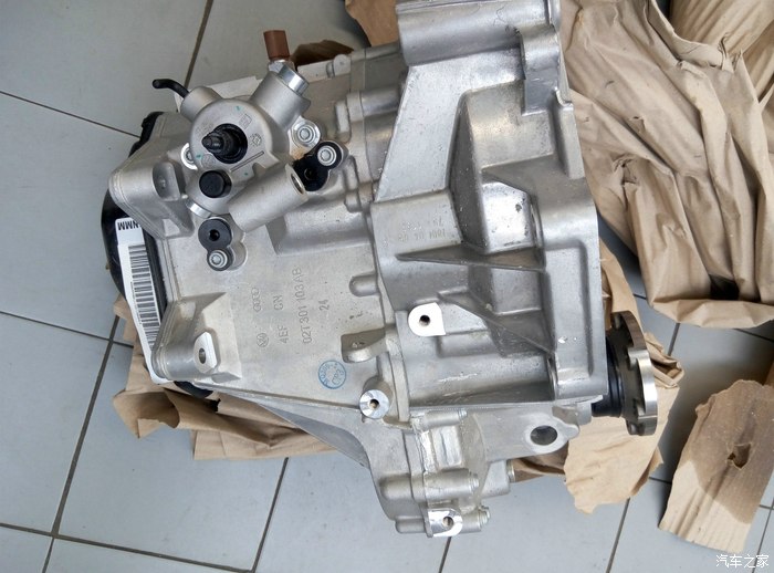 2014款新宝来更换变速箱总成到家发现和原车的不一样求鉴定