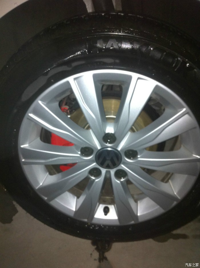 【图】出售新速腾轮毂轮胎*4,6000多公里_捷达论坛_汽车之家论坛