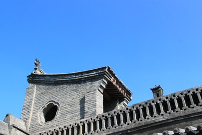 刚才是兄长王汝聪的宅院,再来到边上弟弟王汝成的宅院 正面来一张 这