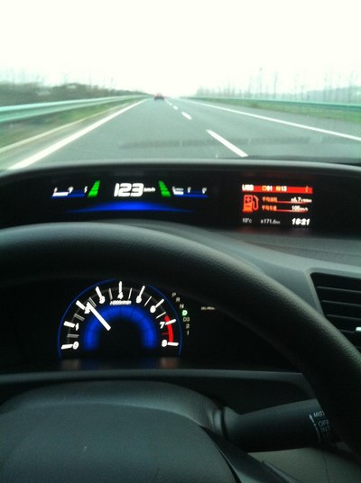 思域120公里车速转速表应该是多少