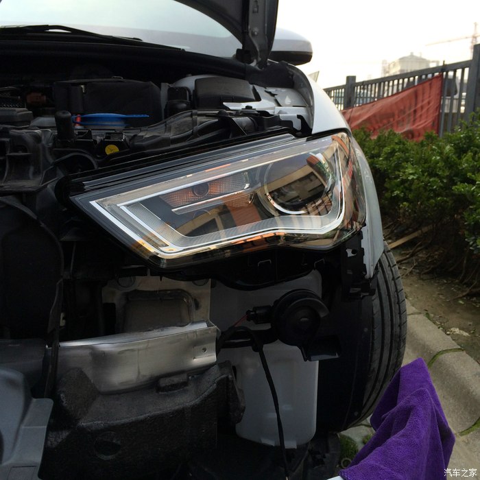 a3自动进取升级豪华高配大灯回归奥迪家族头灯系列
