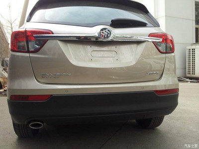 有图今天在武汉绿地别克看到昂科威15t浅金色现车了