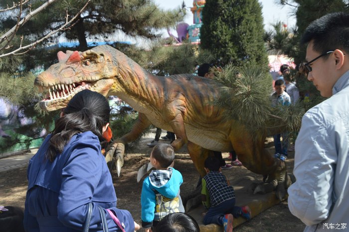 【石家庄cs35车友会】星期六小三带我看恐龙