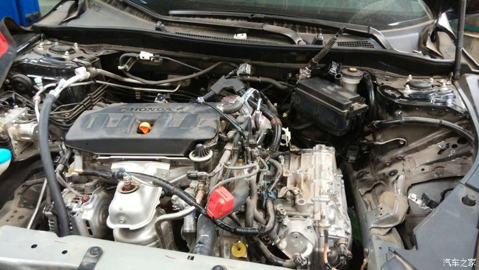 我的九代雅阁今天换的变速箱